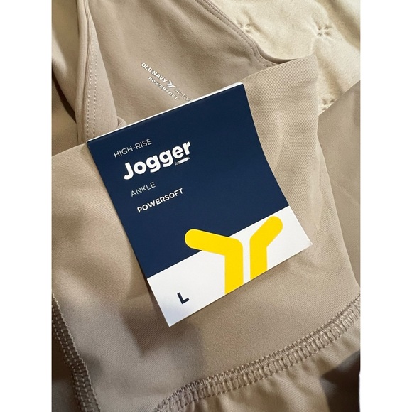 Old Navy High-Waisted PowerSoft Joggers - L - NWT! - Picture 5 of 7